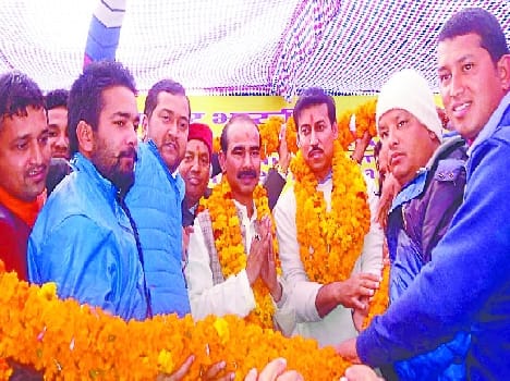 Union Ministers welcomed